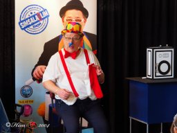 Pierre Mardue im Gleisgarten am 21. April 2024